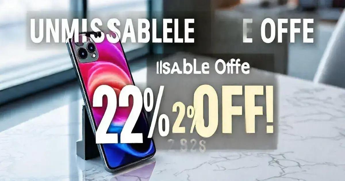 Oferta Imperdível: iPhone 16 Pro Max com 22% de Desconto