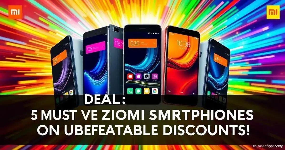 Ofertas do Dia: 5 Smartphones Xiaomi com Desconto Imperdível