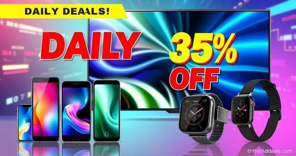 Ofertas do Dia: Celulares, Smartwatches e TVs com 35% Off