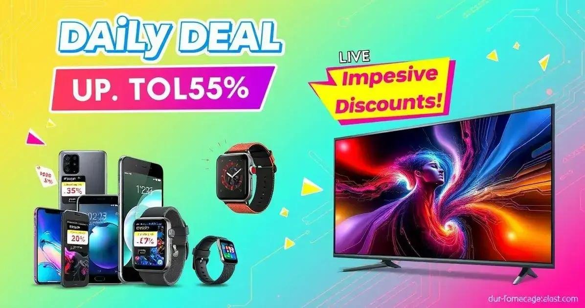 Ofertas do Dia: Celulares, Smartwatches e TVs com até 35% Off