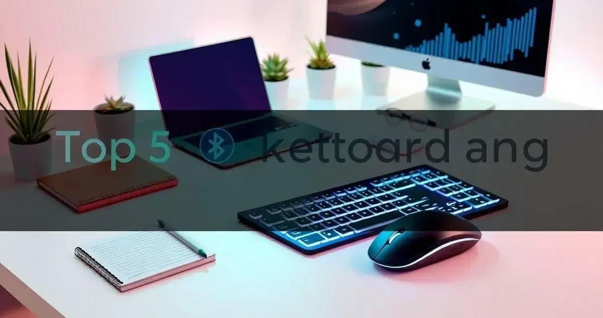 Os 5 melhores kits de teclado e mouse Bluetooth para 2025