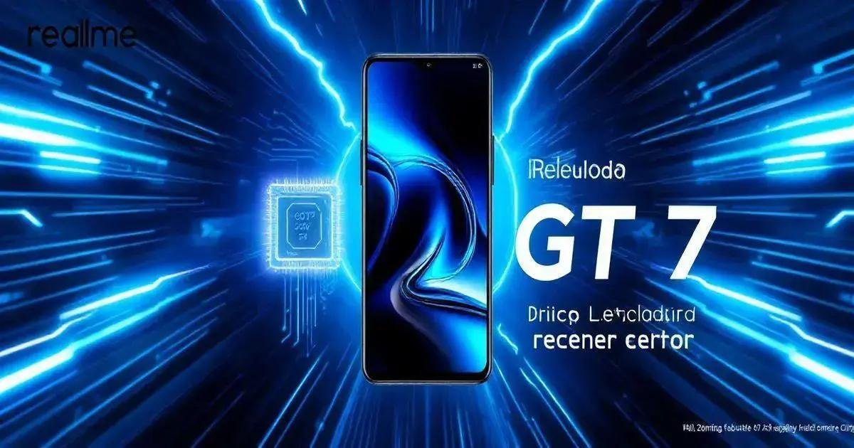 Realme GT 7: Lançamento e Preço do Smartphone com Snapdragon 8