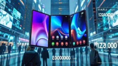 Samsung Lança Celular Dobrável Triplo de 10" e Espera Vender 200 Mil