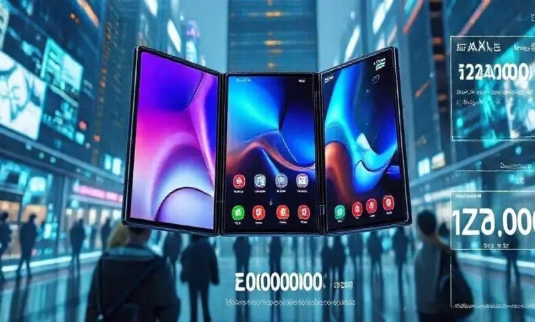 Samsung Lança Celular Dobrável Triplo de 10