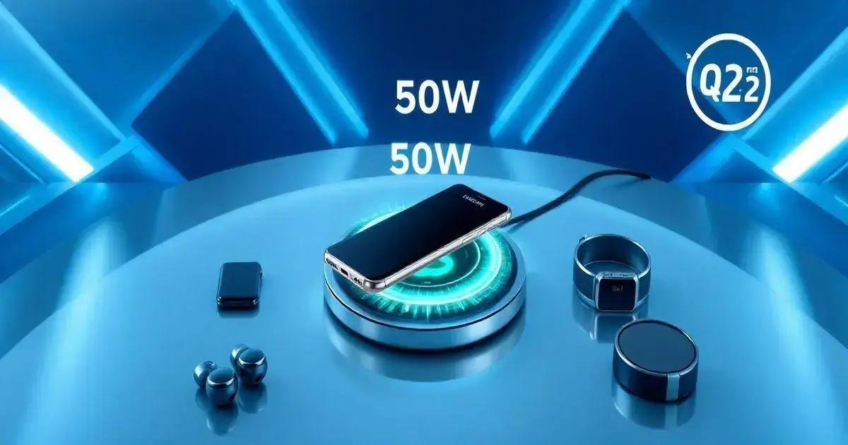 Samsung Lança Chip para Popularizar Recarga Sem Fio de 50W