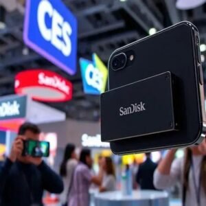 SanDisk e ShiftCam: SSDs Acopláveis ao iPhone na CES 2025