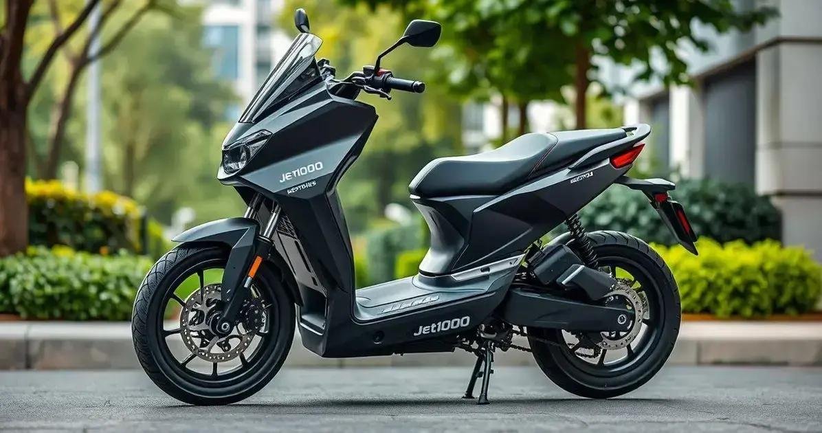 Moto Eletrica: Scooter Elétrica Jet1000 O Veículo do Futuro Sem Burocracia