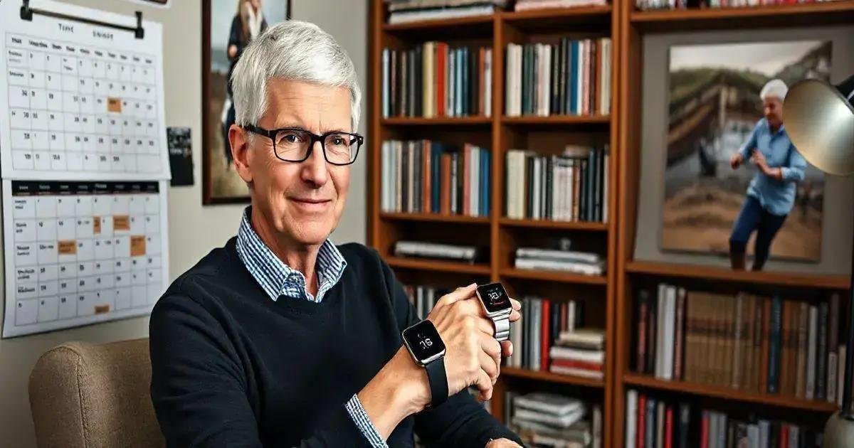 Tim Cook e sua visão sobre aposentadoria e o Apple Watch