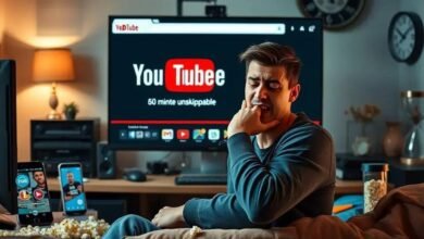 Usuário Reclama de Anúncio Não Pulável de 60 Minutos no YouTube