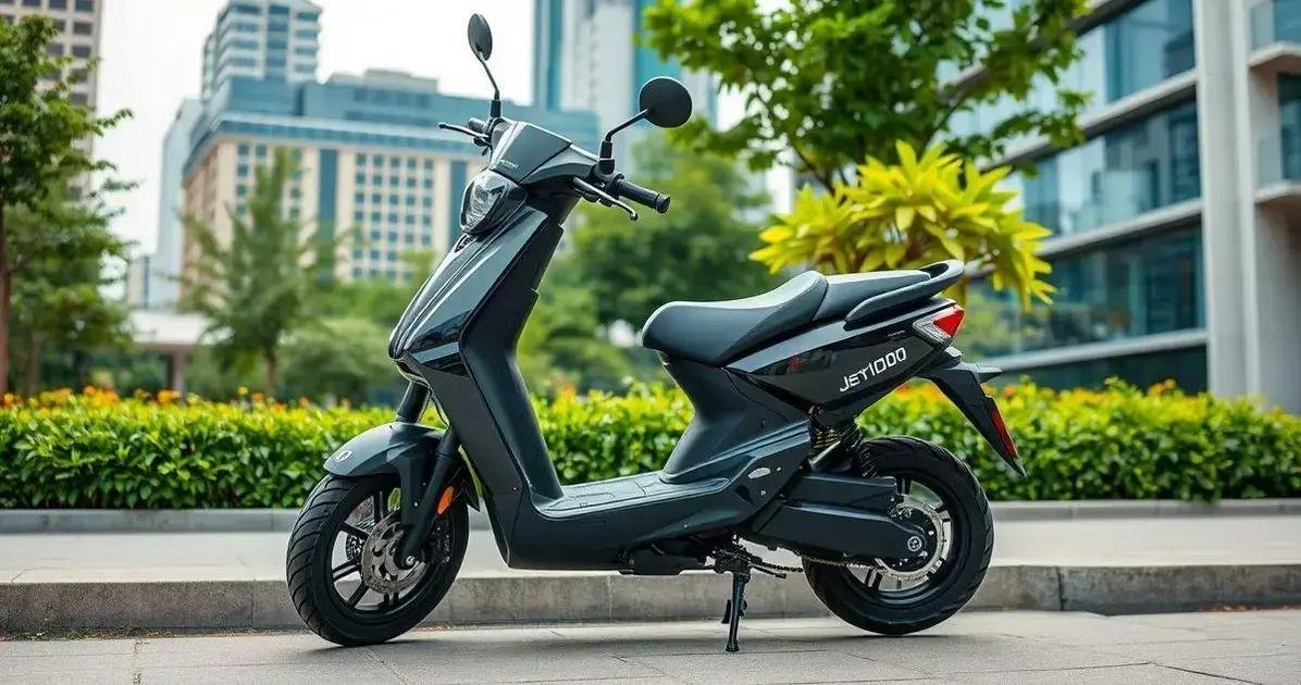 Vantagens da Scooter Elétrica Jet1000