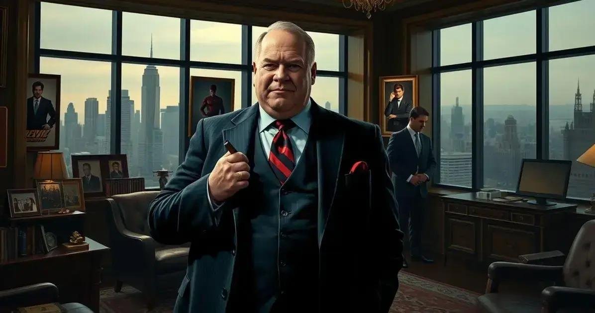 Wilson Fisk como Prefeito de Nova Iorque