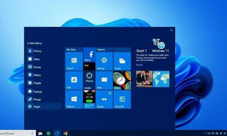 Windows 11: Integração com iPhone no Menu Iniciar Revelada