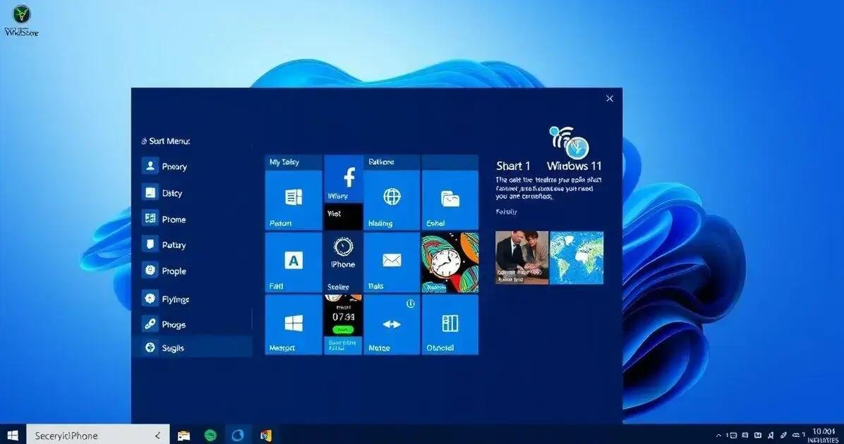 Windows 11: Integração com iPhone no Menu Iniciar Revelada