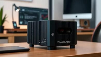 ZIMABLADE 7700: O Mini PC que Revoluciona o Armazenamento em Rede