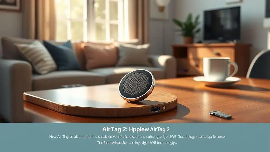 AirTag 2: Apple traz novas melhorias para rastreamento em 2025