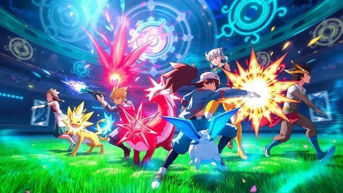 Atualizações em Pokémon Masters EX