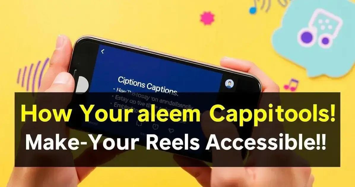 Como Ativar Legendas nos Reels do Instagram no iPhone