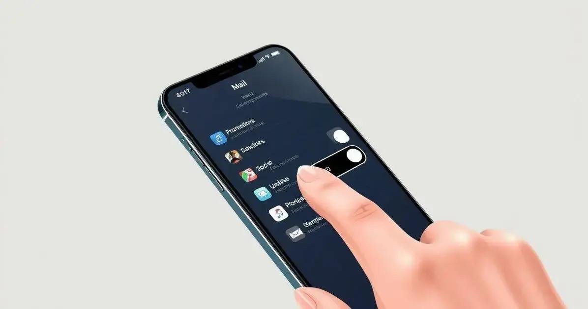 Como Desativar a Categorização no App Mail do iPhone