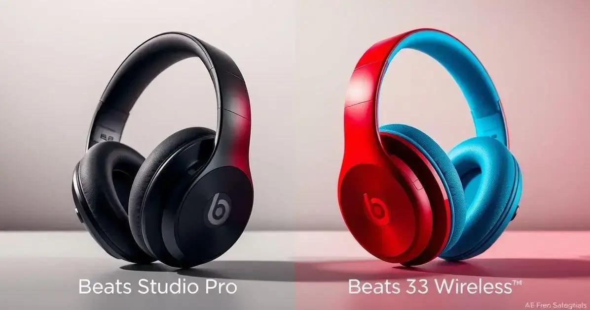 Comparação com o modelo anterior: Beats 3 Wireless