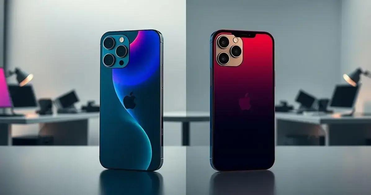 Comparação entre IPHONE 14 PRO e IPHONE 13 PRO