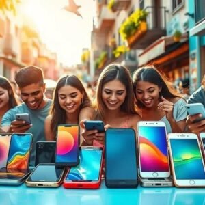 Crescimento do mercado de smartphones na América Latina em 2024