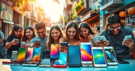 Crescimento do mercado de smartphones na América Latina em 2024