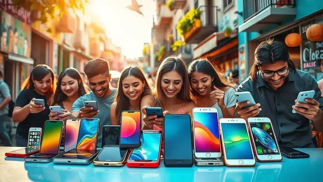 Crescimento do mercado de smartphones na América Latina em 2024