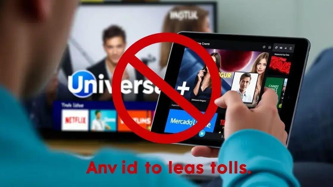 Desconto exclusivo na assinatura da Universal+ Premium para usuários do Mercado Livre