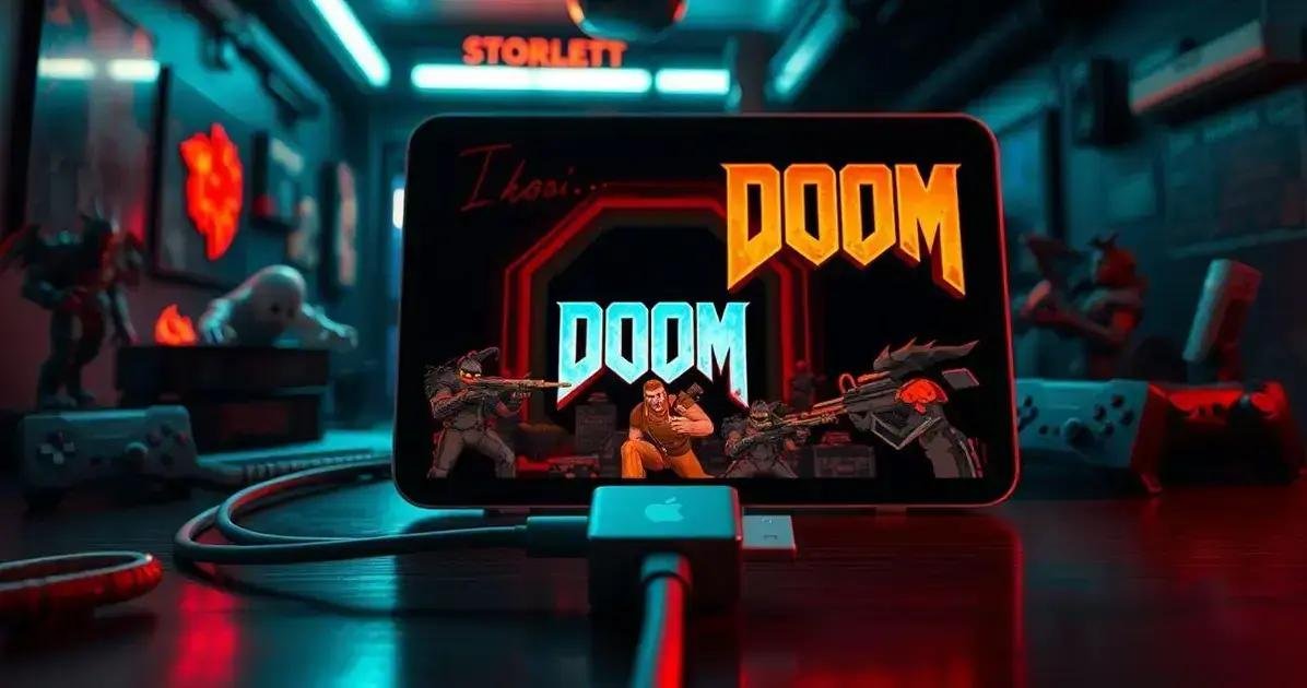 DOOM Rodando em Adaptador Lightning para HDMI: Veja Como!