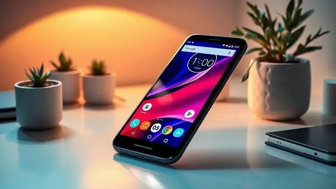 Especificações e Design do Moto G05