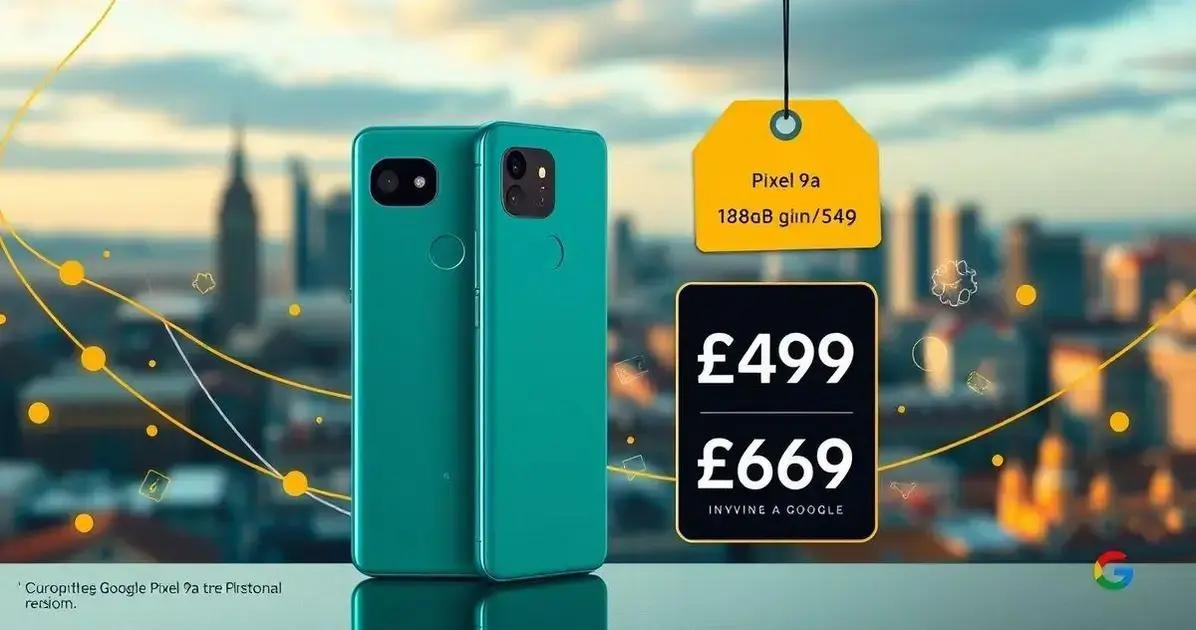 Google Pixel 9a: Preços e Data de Lançamento na Europa