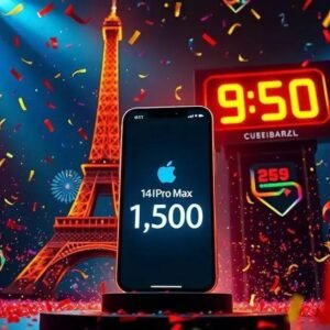 Leilão da Receita Federal em Curitiba: iPhone 14 Pro Max por R$1.500