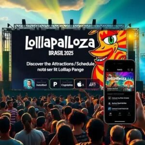 Lollapalooza Brasil 2025: Descubra as Atrações e Horários