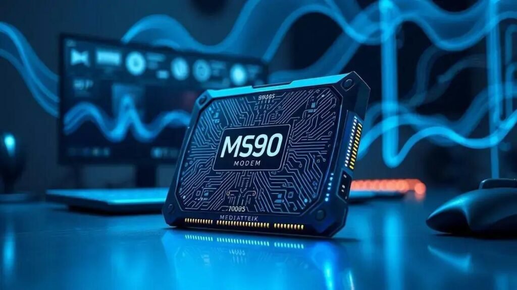 MediaTek revela modem M90 5G-Advanced com IA e 12Gbps de velocidade máxima