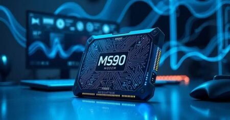 MediaTek revela modem M90 5G-Advanced com IA e 12Gbps de velocidade máxima