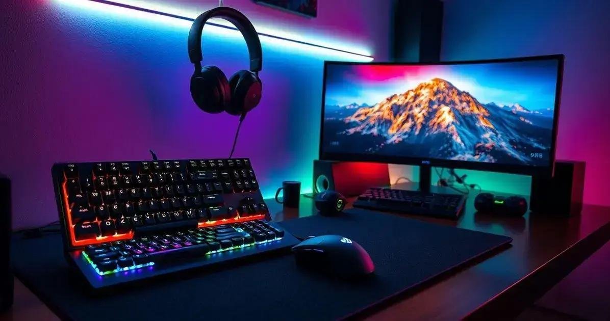 Melhores periféricos para o setup gamer 2025