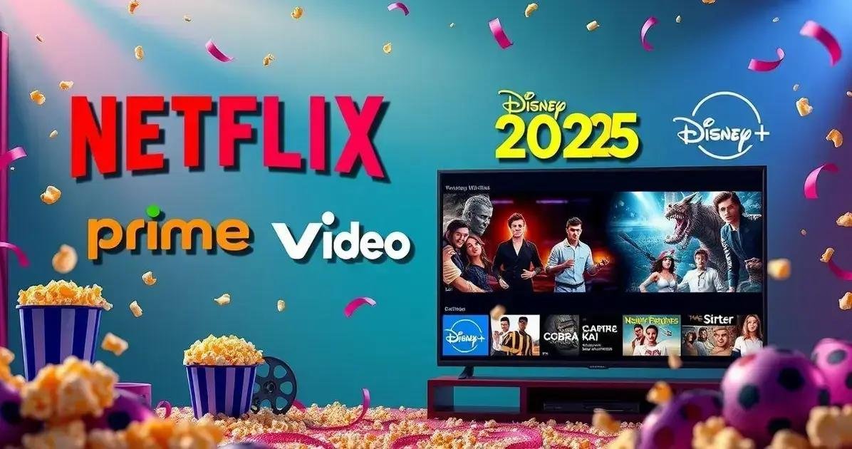 Novidades da Netflix, Prime Video e Disney+ em Fevereiro de 2025
