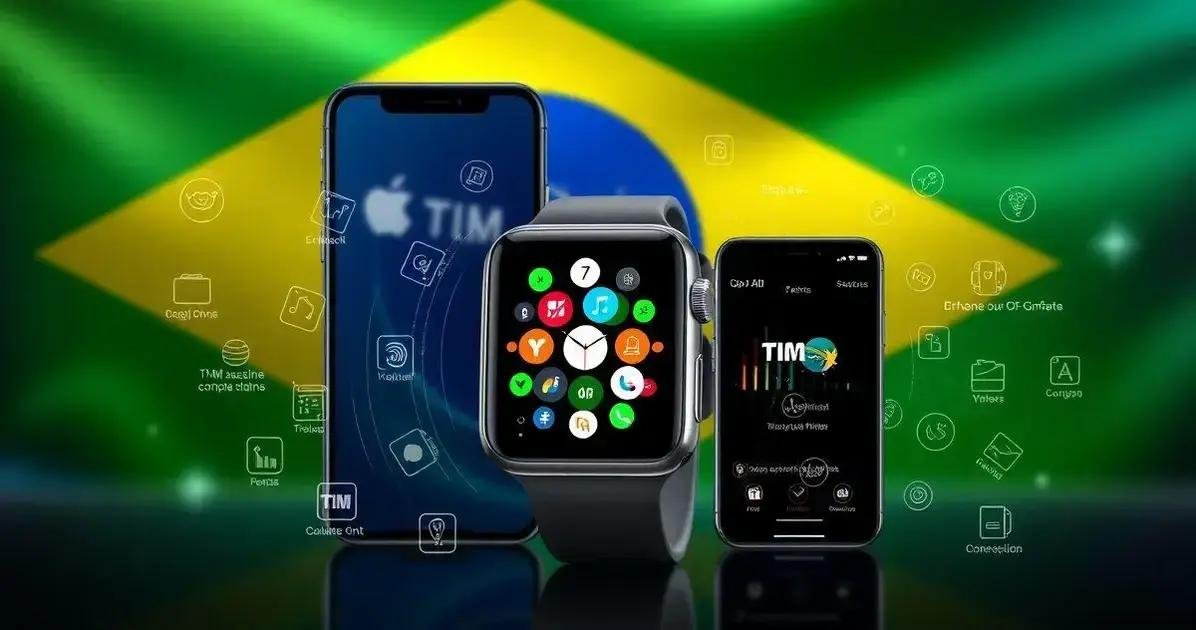 Planos da TIM para Apple Watch