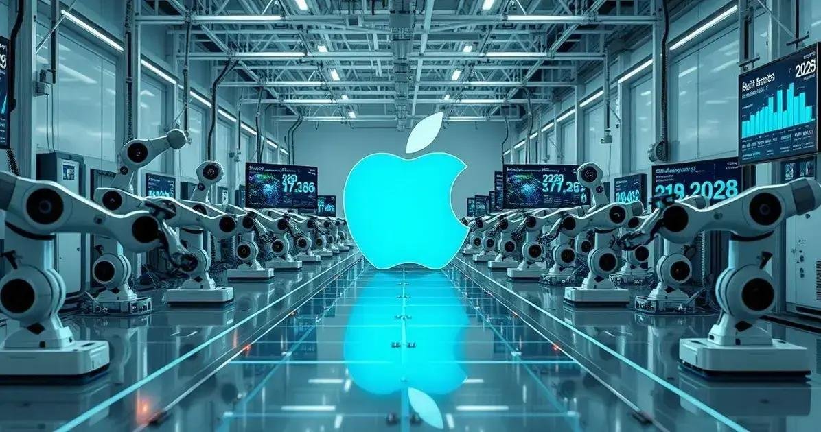 Produção em Massa de Robôs da Apple Começará em 2028