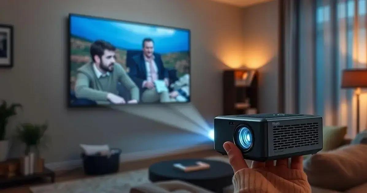 Projetor Portátil: O Melhor Custo-Benefício em Tecnologia