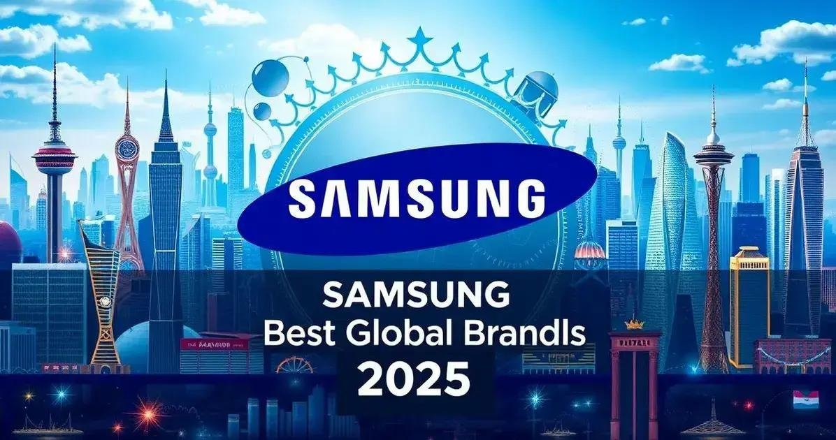 Samsung Lidera o Ranking Best Global Brands 2025 da YouGov