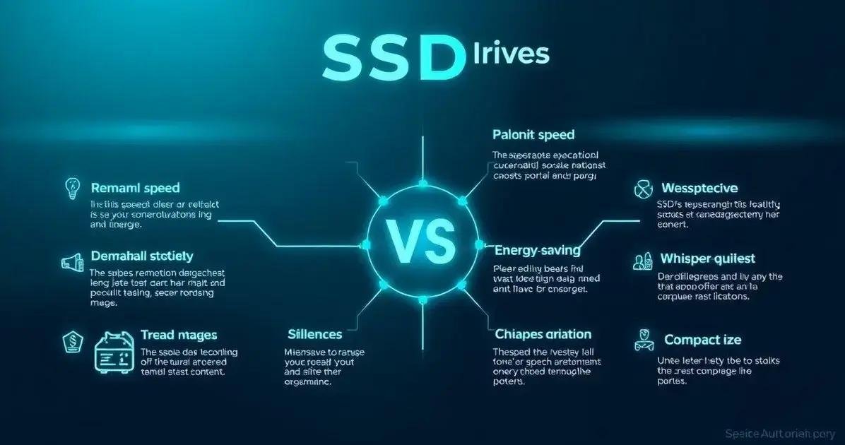 Vantagens do SSD sobre o HD