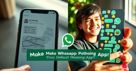WhatsApp Pode Ser Seu App Padrão de Mensagens no iOS