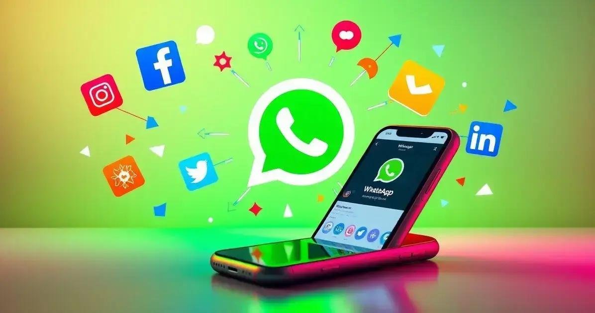WhatsApp Testa Adição de Links para Redes Sociais