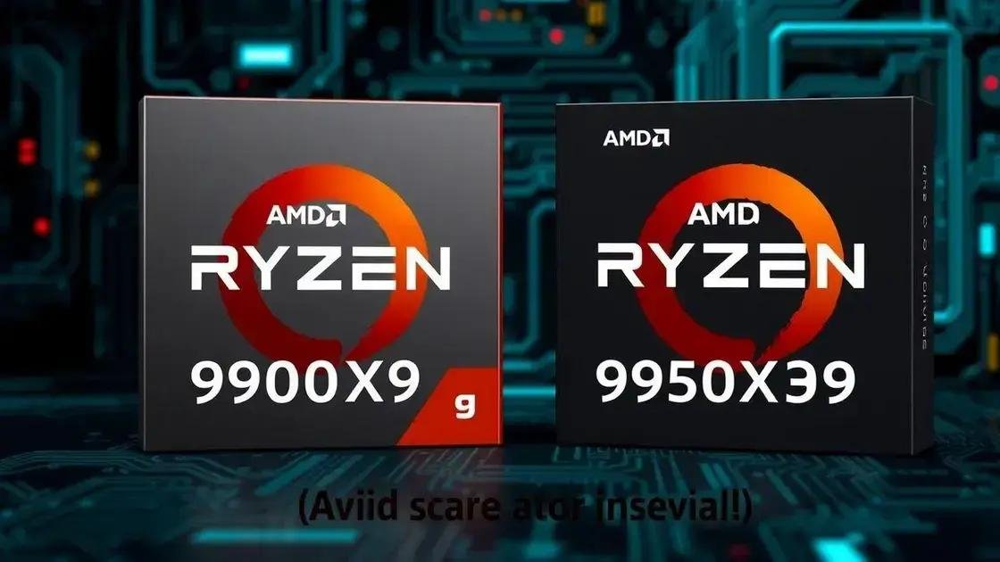 AMD confirma lançamento dos novos processadores Ryzen 9 9900X3D e 9950X3D