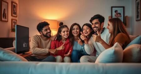 Como ativar e desativar reações em chamadas do FaceTime na Apple TV