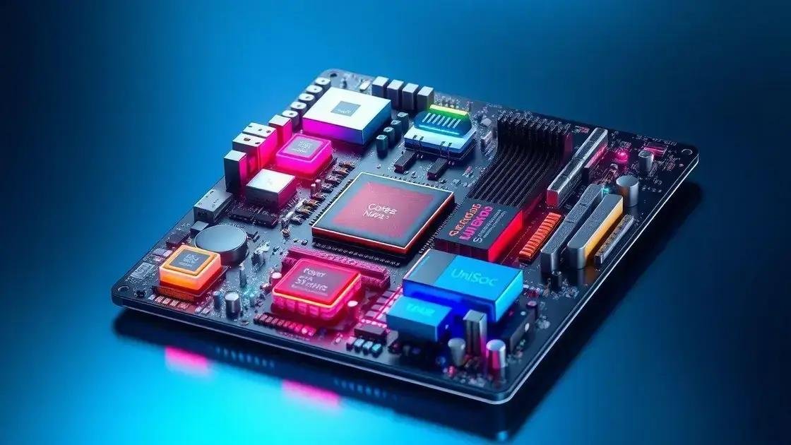 Especificações técnicas do chipset