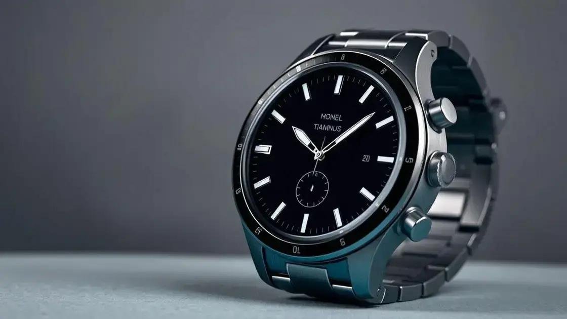 Honor Watch 5 Ultra: O smartwatch premium com tela AMOLED e corpo de titânio