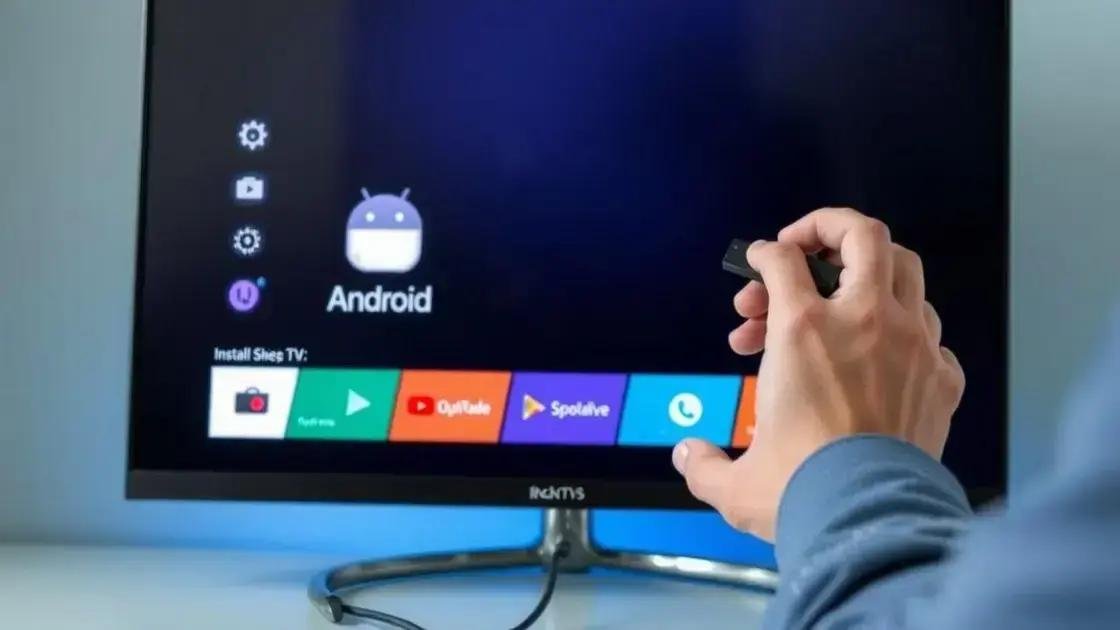 Android TV Nexus 2025: Instalação portátil em pen drive