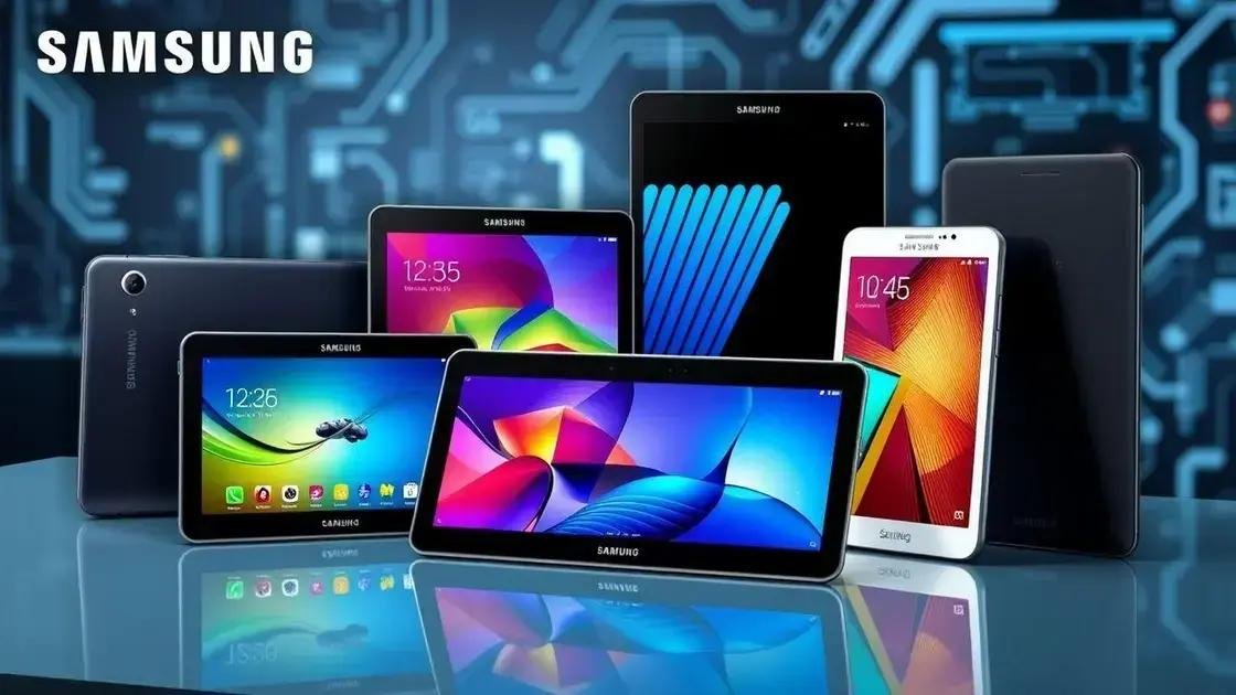 Tablets Samsung: Escolha o melhor em 2025 para você!